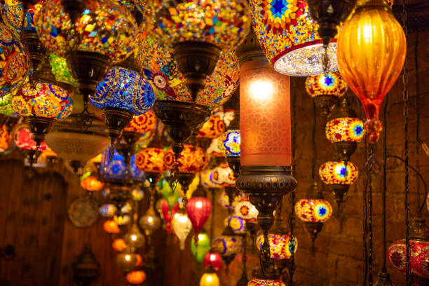 Traditional handmade turkish lamps